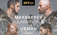 UFC 294 Makhachev vs. Volkanovski 2 смотреть