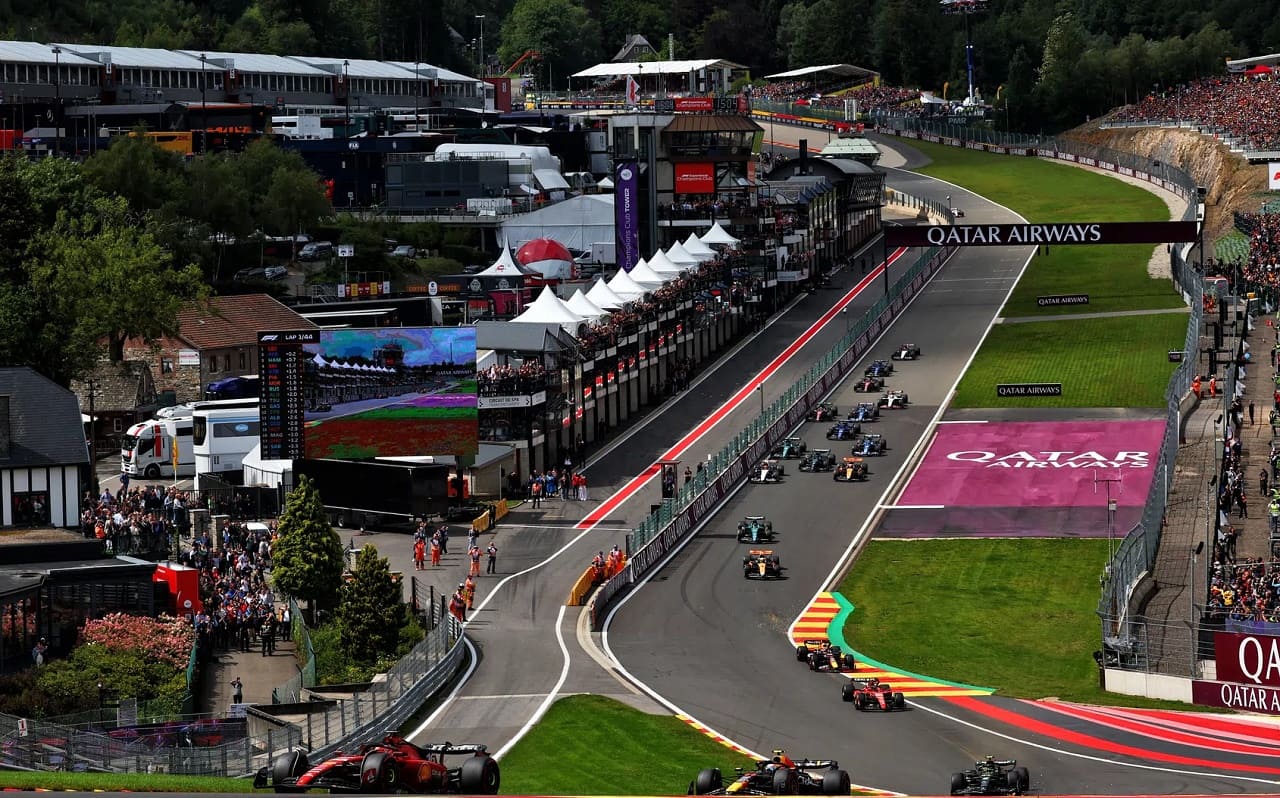 Смотреть онлайн Формула 1 Гран-при Бельгии 2025