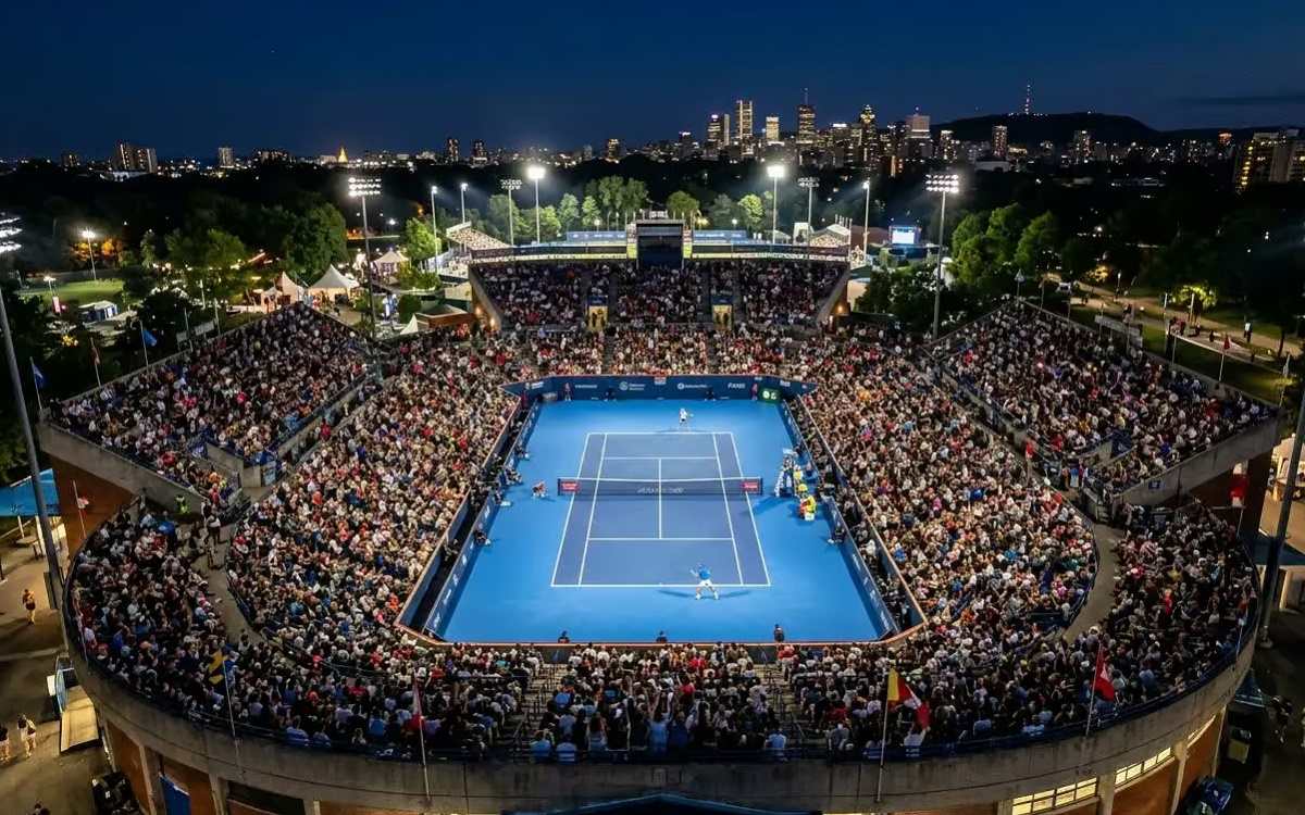 Диана Шнайдер – Ига Швёнтек: Toronto 2026 прямая трансляция Постер прямой трансляции теннисного матча 5-го круга, 1/4 финала Диана Шнайдер против Иги Швёнтек на турнире National Bank Open в Toronto 2026.