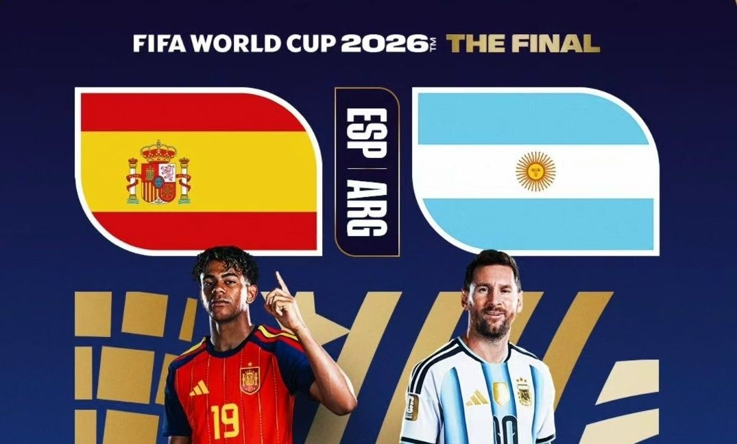 World Cup 2026 final Spain vs Argentina: when and where to watch Live broadcast details and channel list for the World Cup 2026 final match between Spain and Argentina.